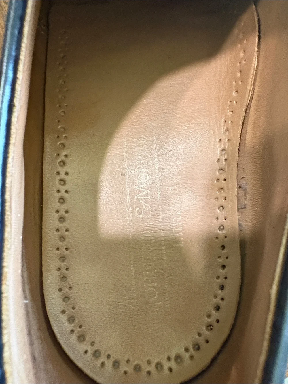 Johnston & Murphy polished black
